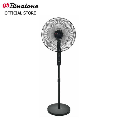 Binatone 16 Inches Standing Fan (A1691) - Black + 2 Years Warranty